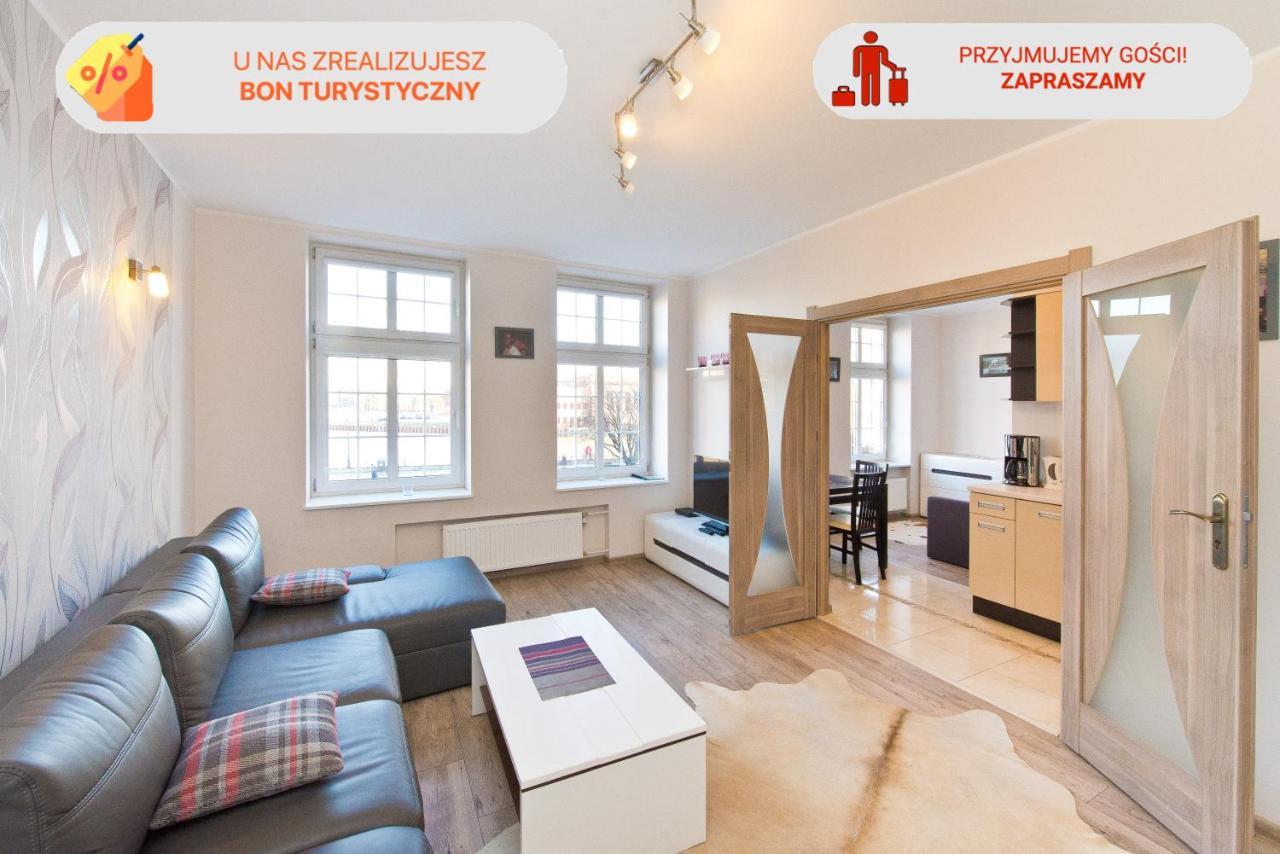 Gdanskie Apartamenty - Apartament Targ Rybny Z Widokiem Na Motlawe ภายนอก รูปภาพ